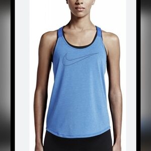 Nike Women's Blue Racerback Tank Top